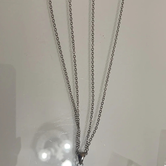 3x$25 ❤️ New York & Co Double Link Chain blue ❤️ - Picture 8 of 10